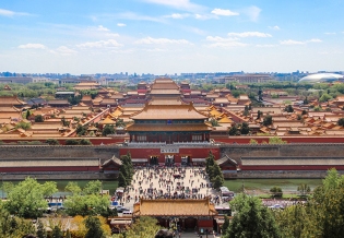 Full View of the Forbidden City from Jingshan Park